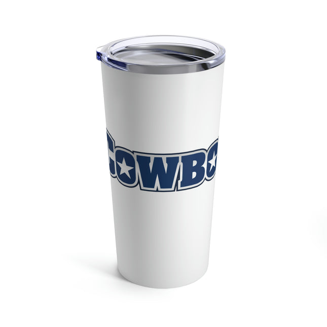 On-the-Go CowboysZone Tumbler - White